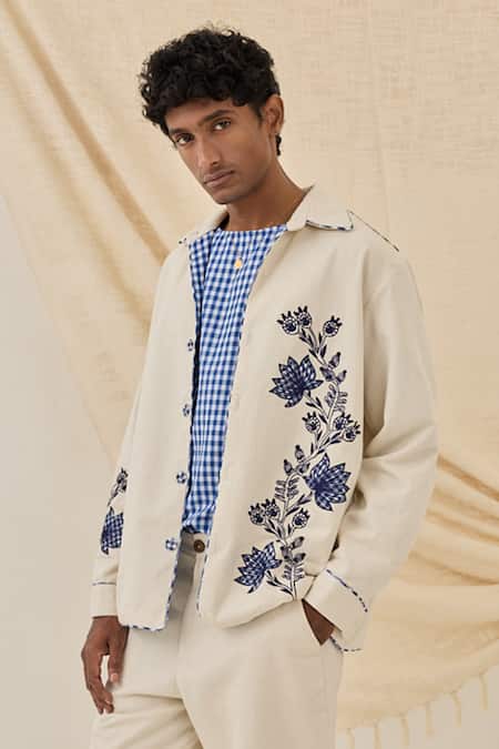 Jodi Saras Handloom Denim Jacket 