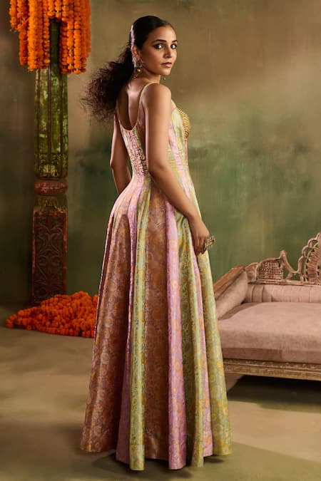 Reeti Arneja Riwaayat Banarsi Silk Embellished Gown 