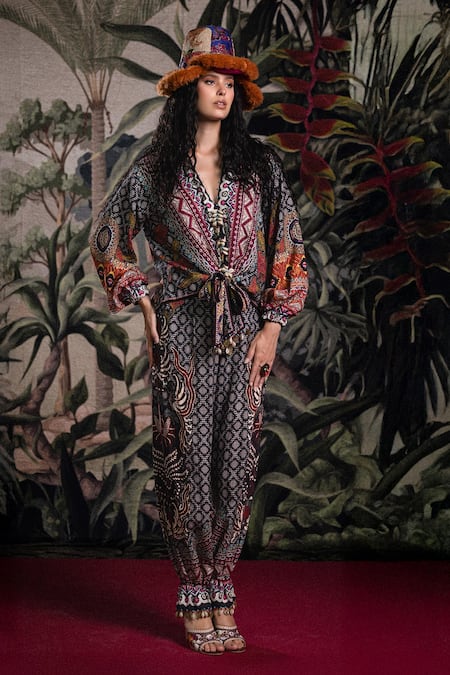 Rajdeep Ranawat Bethari Venice Tunic & Palazzo Set 