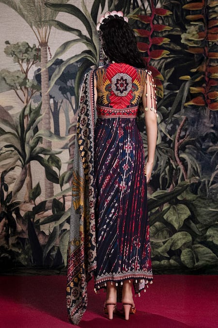 Rajdeep Ranawat Bethari Urmila Saree Gown 