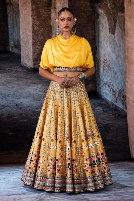 Rajdeep Ranawat Bethari Varsha Leela Skirt With Top 