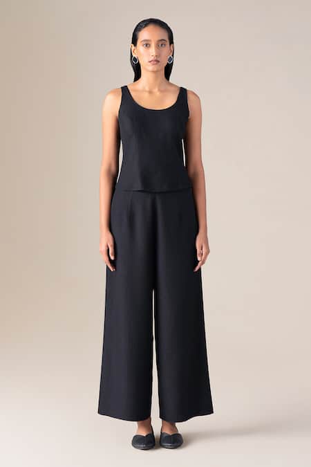 Ampm Alba Wool Palazzo 