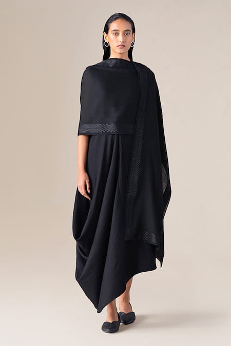 Ampm Naomi Resham Bordered Scarf 