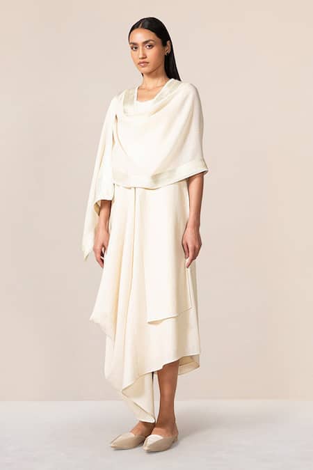 Ampm Naomi Resham Bordered Scarf 