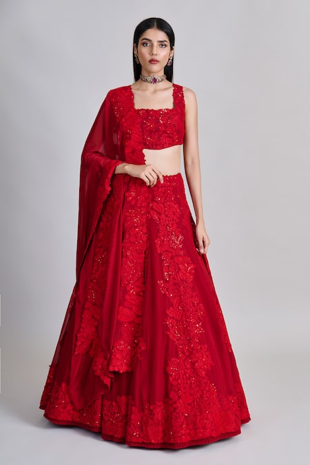 Mishru Roselle Embroidered Lehenga Set 