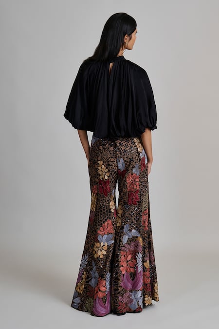 Mishru Orla Bubble Hem Top & Pant Set 