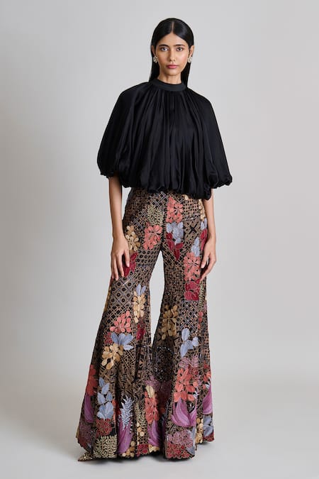 Mishru Orla Bubble Hem Top & Pant Set 