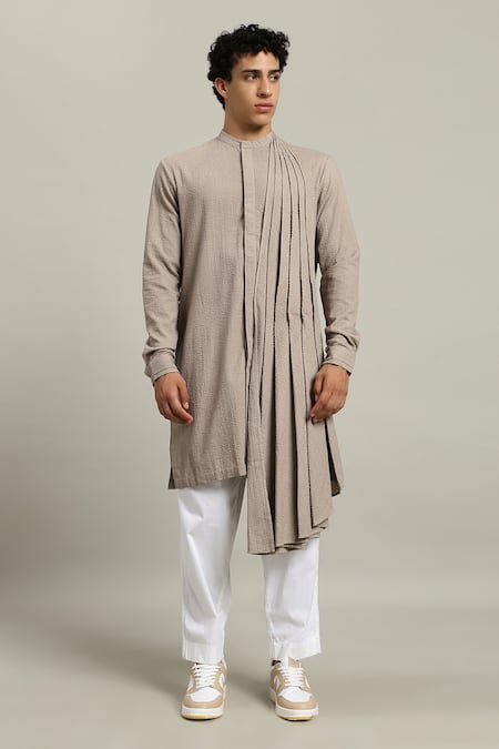 Studio Error Front Draped Kurta 