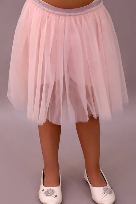 Lil Drama_Cotton, Net Fabric Flowers, Bows L5-aw-ts-6160_gzt8rfybguuo7k _at_Aza_Fashions