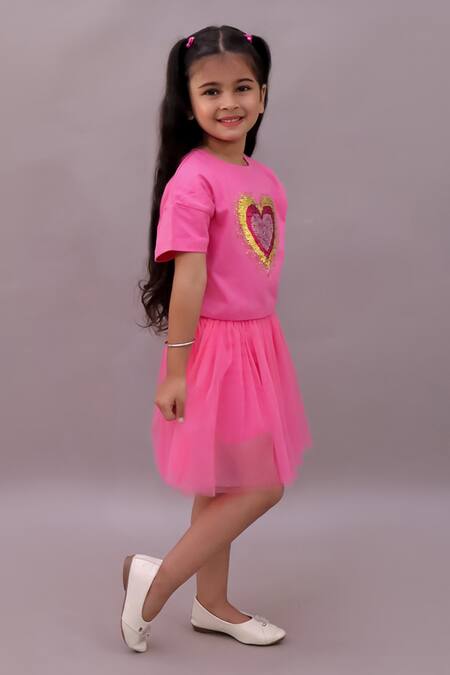 Shop_Lil Drama_Cotton, Net Sequins L5-aw-ts-6164_10vh49sdldylbs _Online_at_Aza_Fashions