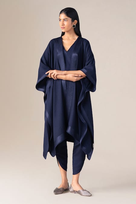 Ampm Adarah Resham Bordered Cape 