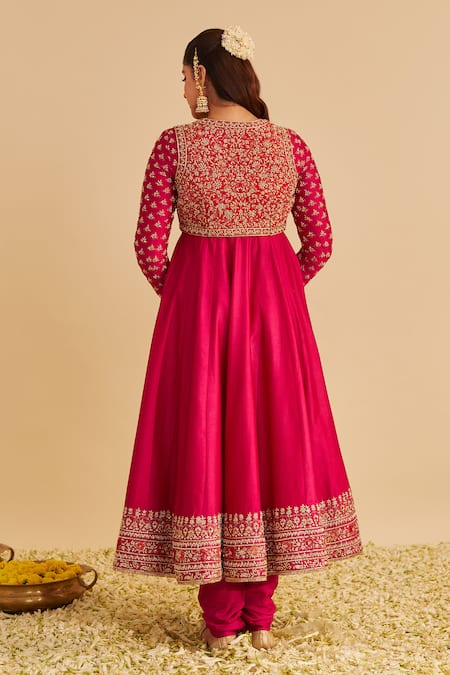 Sheetal Batra Noor Embroidered Anarkali Set 