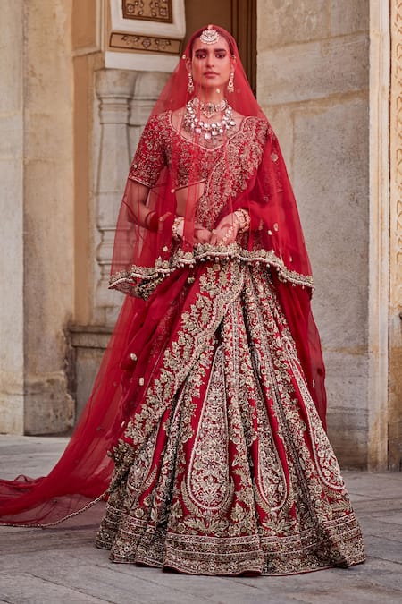 Sheetal Batra Mahanoor Embroidered Bridal Lehenga Set 