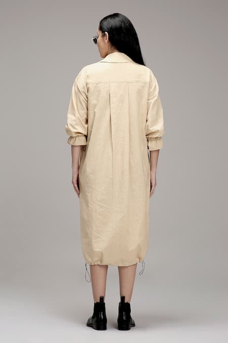 MATI_1 Collared Midi Dress 