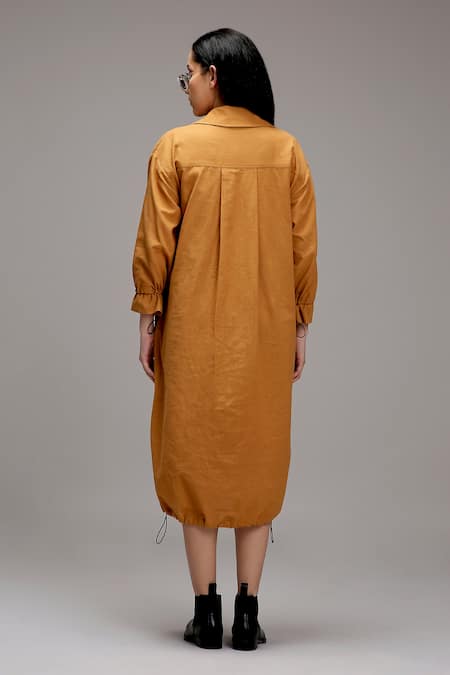 MATI_1 Collared Midi Dress 