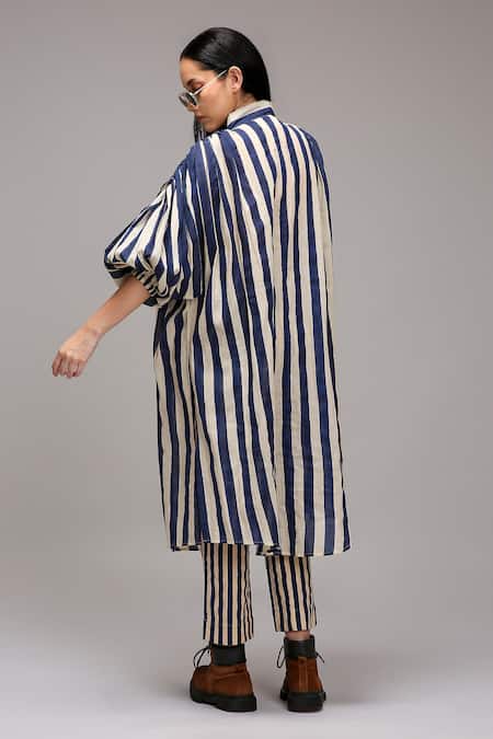 MATI_1 Striped Long Tunic 