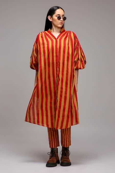 MATI_1 Long Striped Tunic  