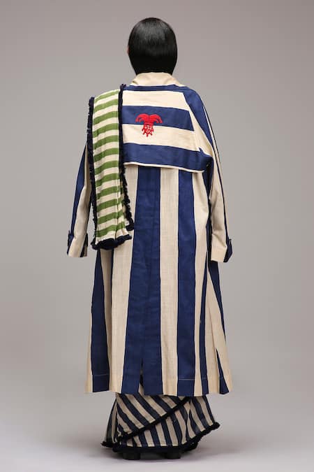 MATI_1 Striped Cotton Saree 