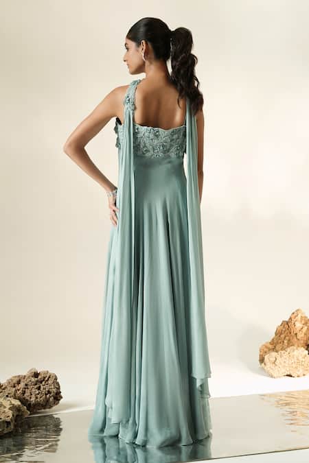 Muskan Aggarwal Aarvi Dori Embroidered Anarkali With Dupatta 