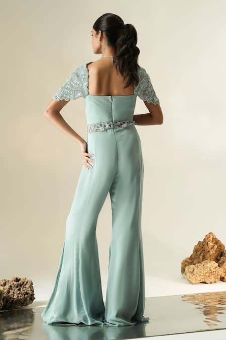 Muskan Aggarwal Celestia Embroidered Corset Jumpsuit 