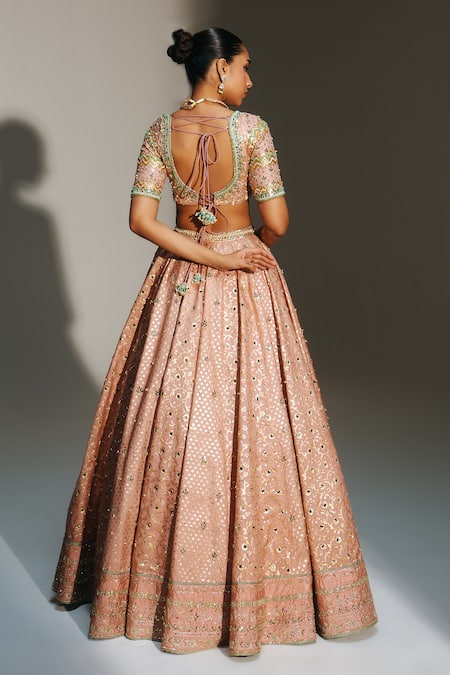 Mahima Mahajan Farah Hand Embroidered Lehenga Set 