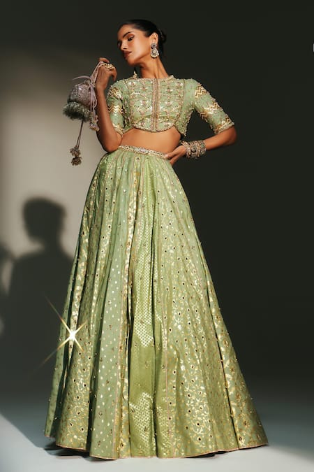 Mahima Mahajan Jiya Hand Embroidered Lehenga Set