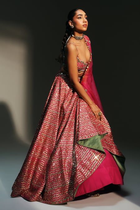 Mahima Mahajan Komal Hand Embroidered Lehenga Set