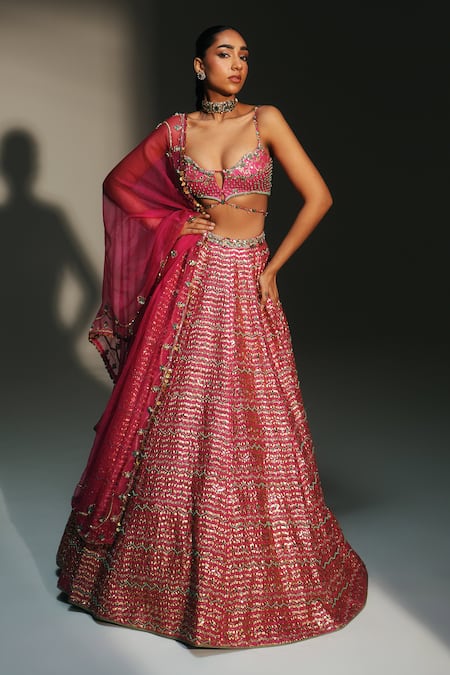 Mahima Mahajan Komal Hand Embroidered Lehenga Set