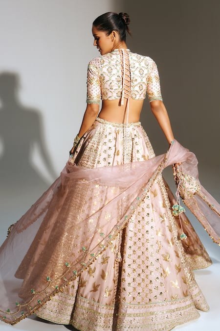 Mahima Mahajan Fariha Hand Embroidered Lehenga Set
