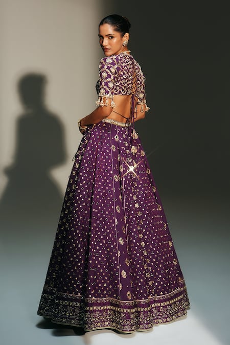 Mahima Mahajan Lavanya Hand Embroidered Lehenga Set 