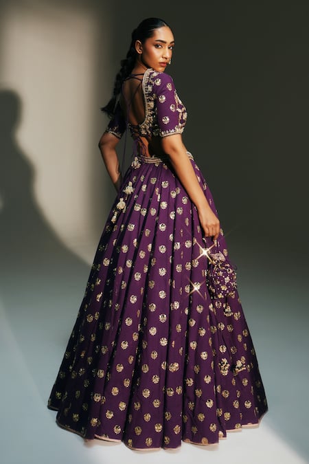 Mahima Mahajan Shubhi Hand Embroidered Lehenga Set 