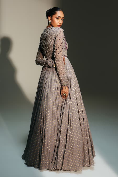 Mahima Mahajan Sidra Hand Embroidered Anarkali With Dupatta 