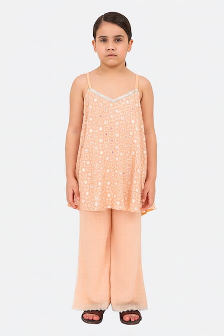 Tiny Pants Printed Kurta & Palazzo Set 