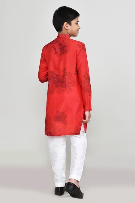 Petite Pomme Tie & Dye Kurta & Pant Set 