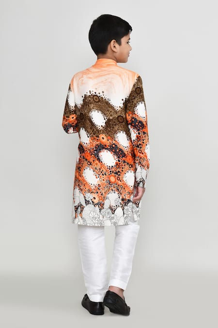 Petite Pomme Printed Kurta & Pant Set 