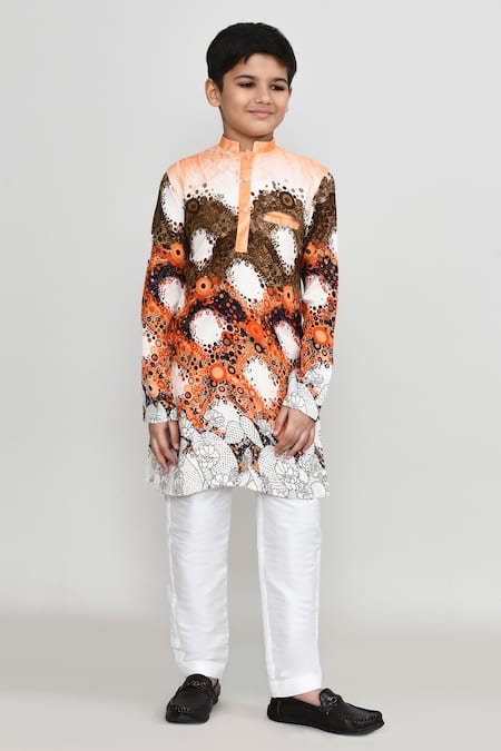 Petite Pomme Printed Kurta & Pant Set 