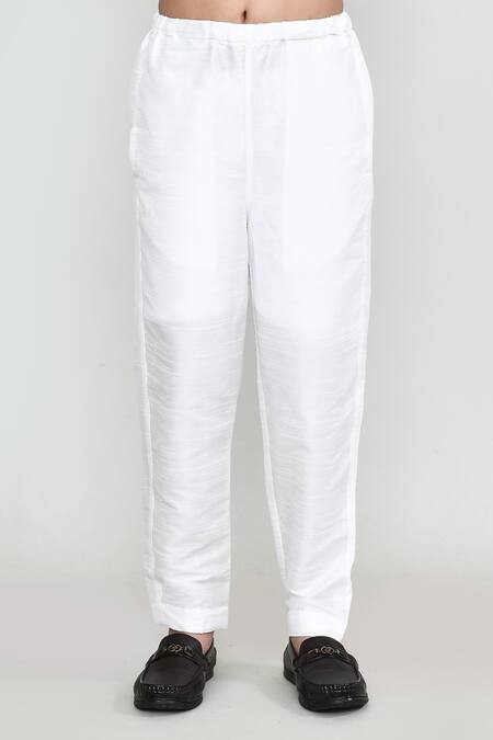 Petite Pomme_Green Cotton, Shantoon Floral Print Kurta And Pant Set _Online_at_Aza_Fashions