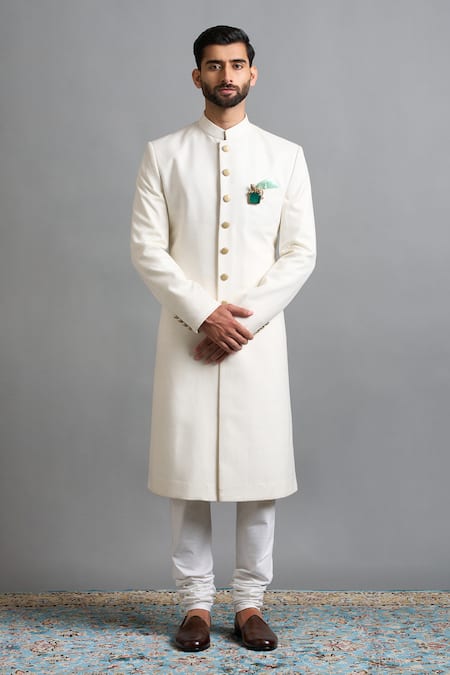 Gargee Designers Arjun Ivory Sherwani Set 