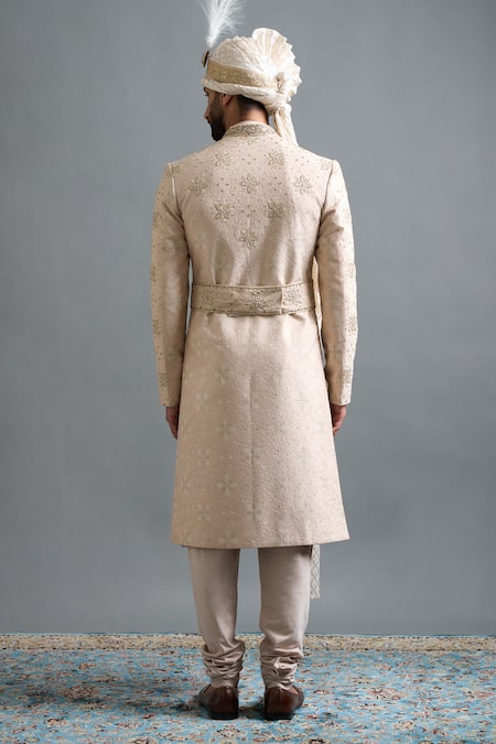 Gargee Designers Vivaan Ivory Sherwani Set