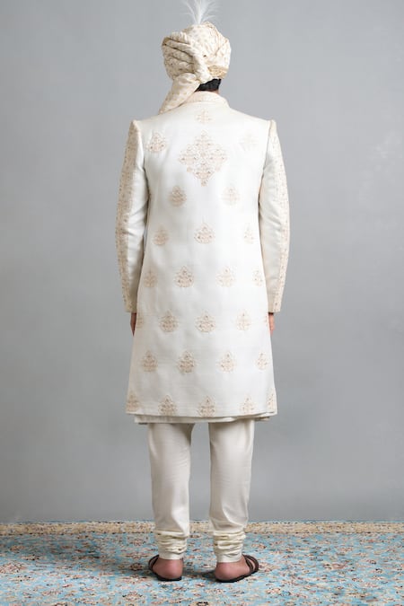 Gargee Designers Shaan Ivory Sherwani Set