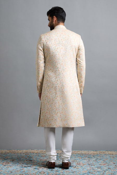 Gargee Designers Ishir Paisley Sherwani Set