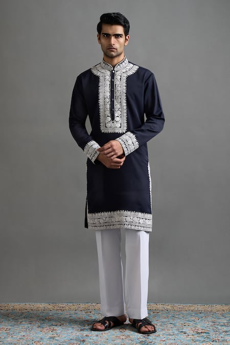 Gargee Designers Neelash Embroidered Kurta Pant Set