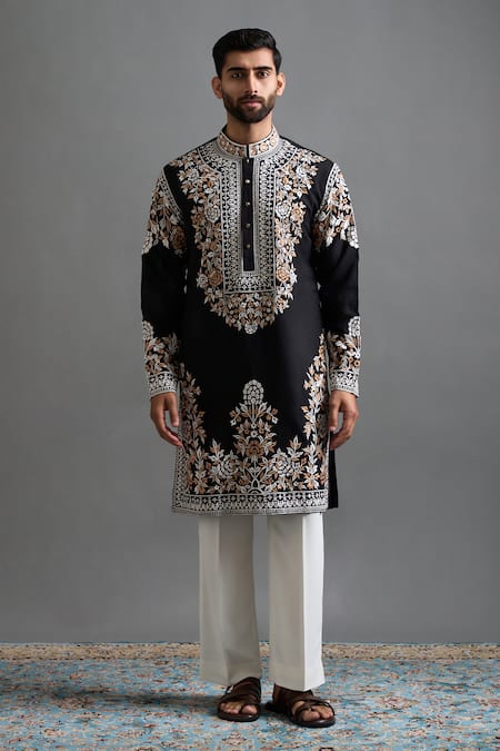 Gargee Designers Viraasat Embroidered Kurta Pant Set