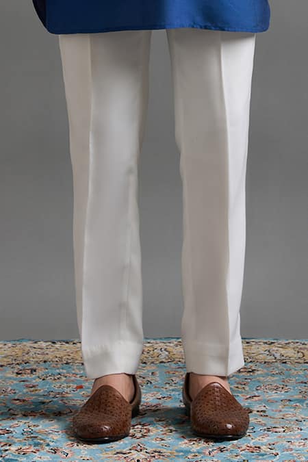 Gargee Designers Blue Dupion Embroidery Sapphire Regal Jacket Kurta Set Online at Aza Fashions Gargee Designers_Blue Dupion Embroidery Sapphire Regal Jacket Kurta Set _Online_at_Aza_Fashions