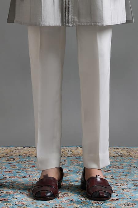 Gargee Designers Gray Silk Beads, Stones, Embroidery Nakshatra Jacket And Kurta Set Online at Aza Fashions Gargee Designers_Gray Silk Beads, Stones, Embroidery Nakshatra Jacket And Kurta Set _Online_at_Aza_Fashions