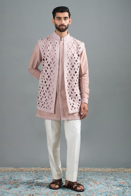 Gargee Designers Jaal Bundi & Kurta Set