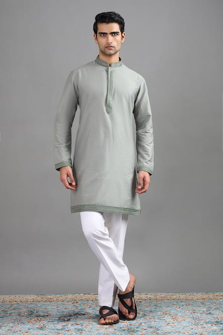 Buy Gargee Designers Green Suede Cut Work Vana Jacket And Kurta Set Online at Aza Fashions Buy_Gargee Designers_Green Suede Cut Work Vana Jacket And Kurta Set _Online_at_Aza_Fashions