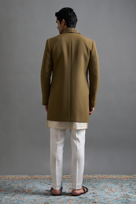 Gargee Designers Aranya Flap Lapel Jacket Pant Set