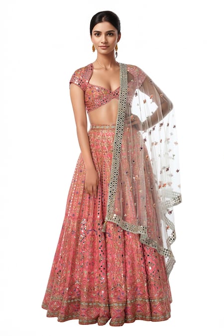 Tamanna Punjabi Kapoor Embroidered Bridal Lehenga Set 