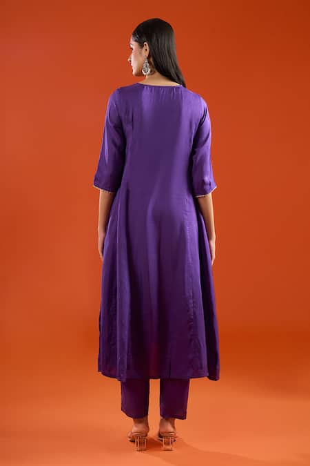 Samyukta Singhania Panelled Anarkali Set